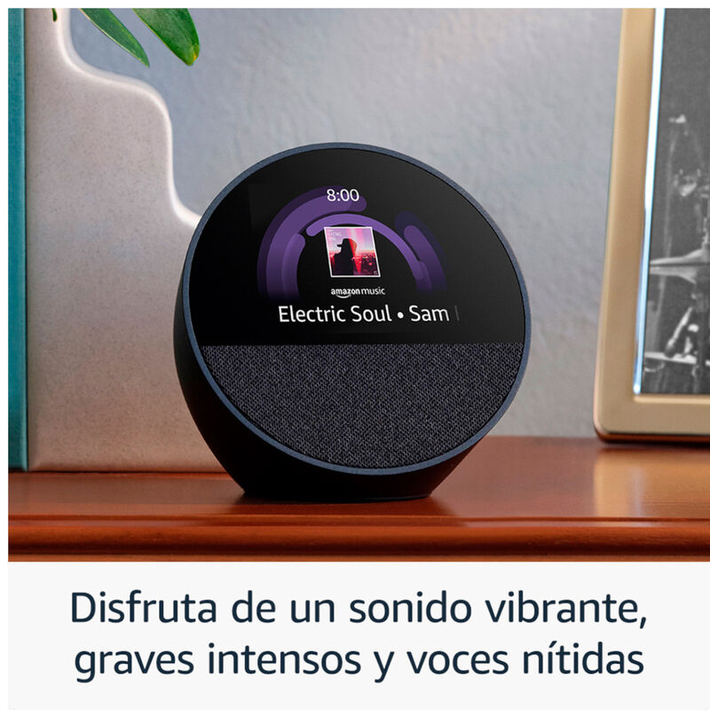 Bocina Inteligente Alexa Echo Spot Multi-Room M... image number null