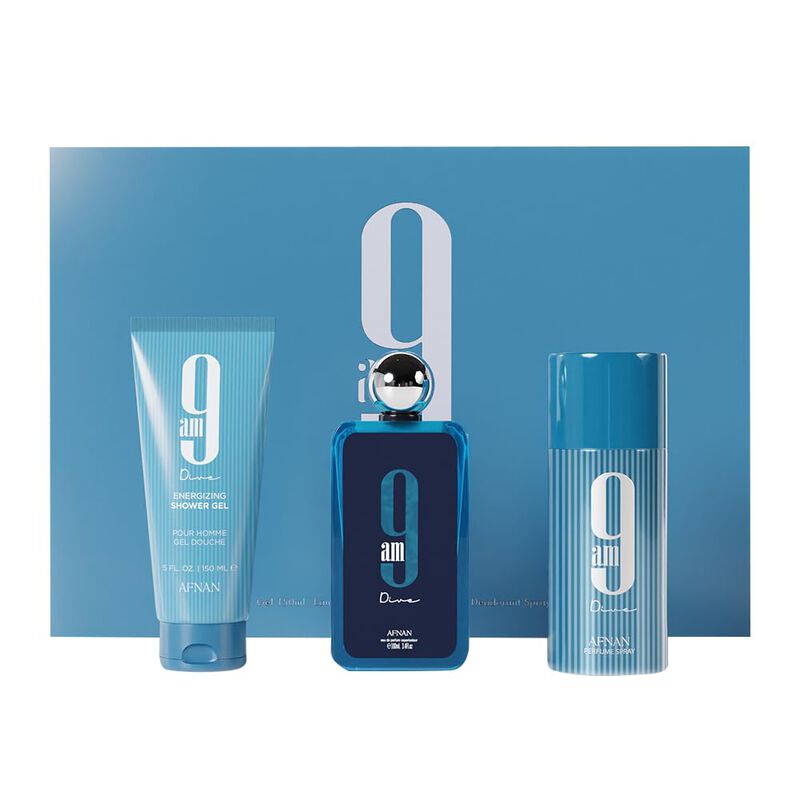 Set De Regalo Afnan 9 Am Dive Eau De Perfume 10... image number null