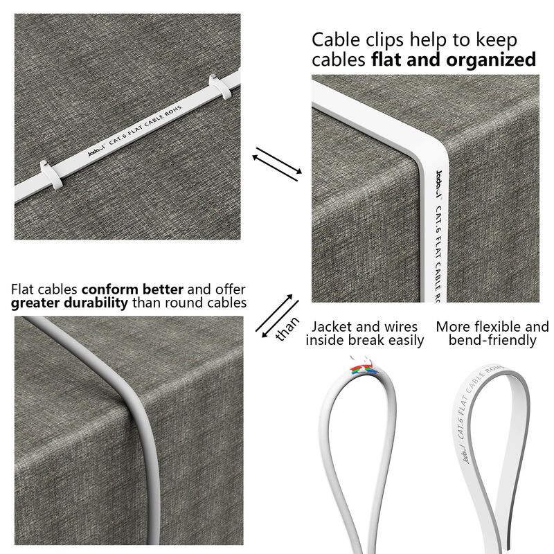 Cable Ethernet Jadaol Cat 6 De 15 M Para Exteri... image number null