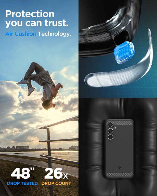 Funda Spigen Rugged Armor Para El Galaxy S24 Fe... image number null