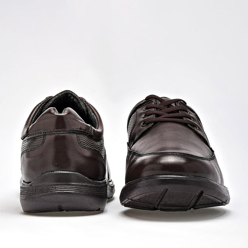 Mas Descanso Zapato casual para hombre caf&eacute;, pi... image number null