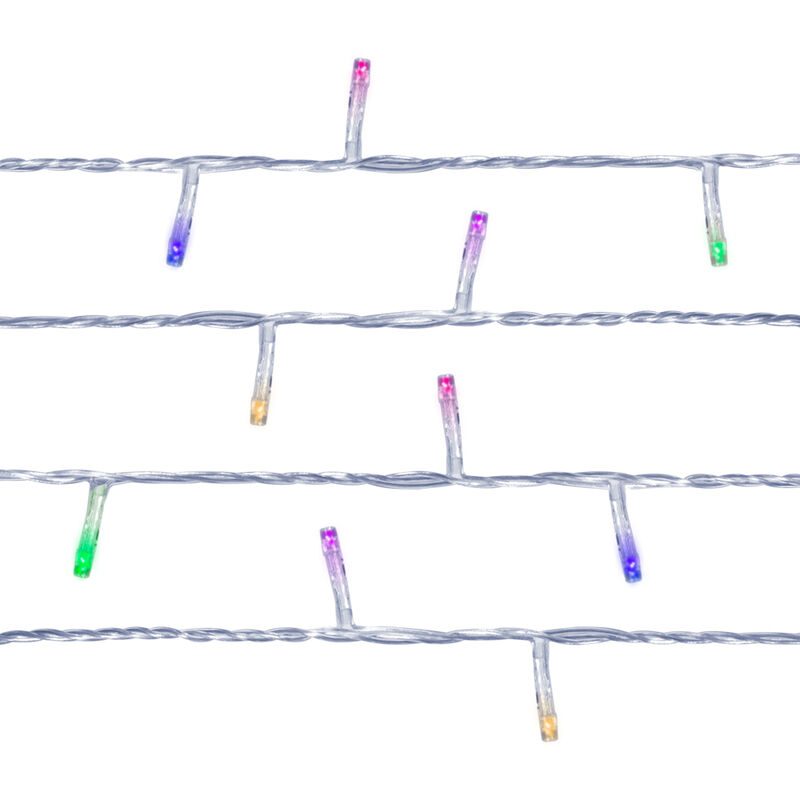 Serie Cascada Luz Multicolor 500 Led 8 Funcione... image number null