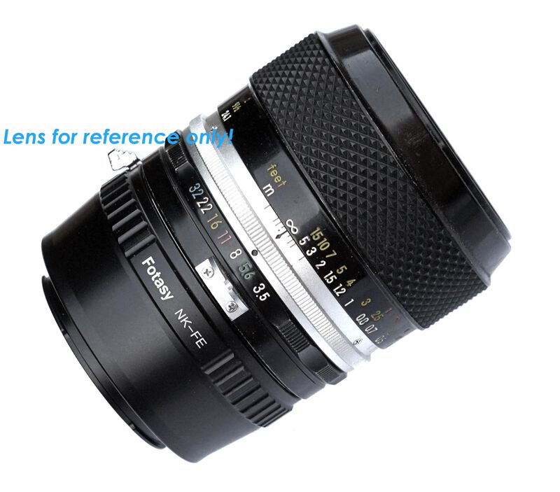 Adaptador De Objetivo Fotasy F Mount A E-mount ... image number null