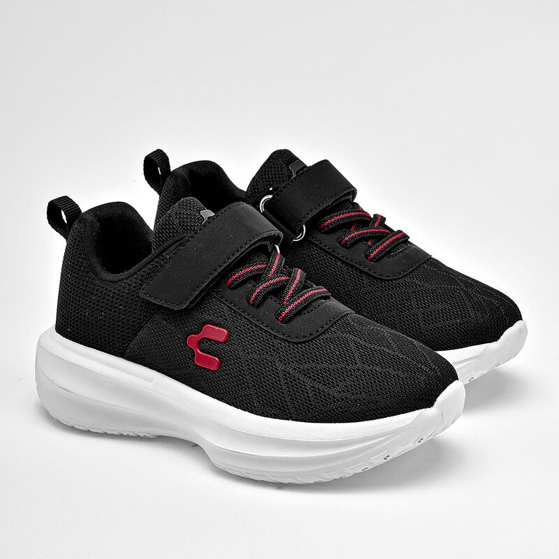 Charly Tenis Para Beb&eacute; Negro Cod 139660-c image number null