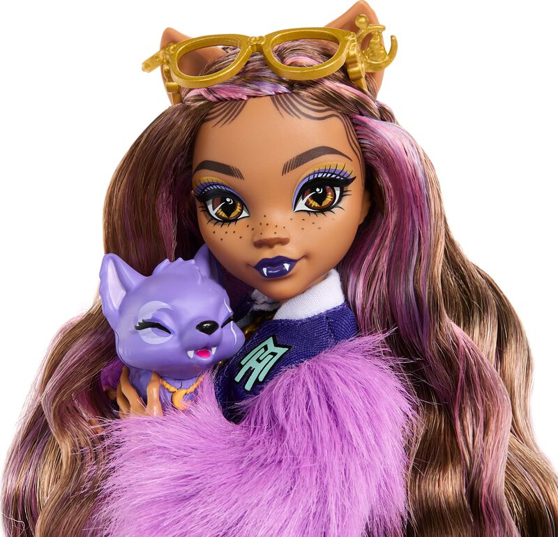 Mu&ntilde;eca Monster High Clawdeen Wolf Con Mascota E... image number null