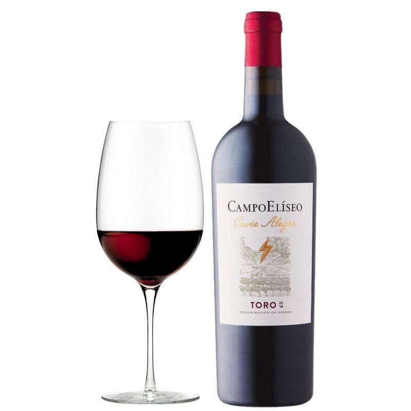 Vino Tinto Campo Eliseo Cuvee Alegre Toro Do 75... image number null