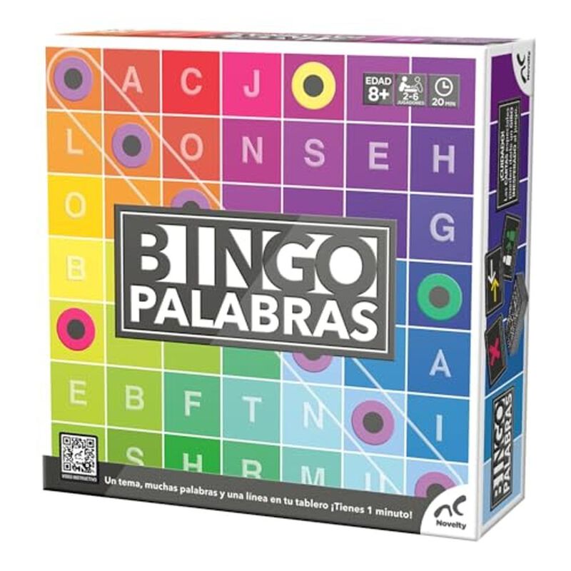 Juego De Mesa Bingo Palabras Novelty image number null