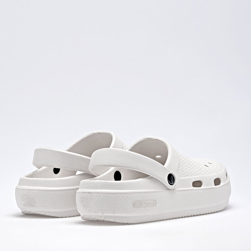Moramora sandalia impermeable para mujer blanco... image number null