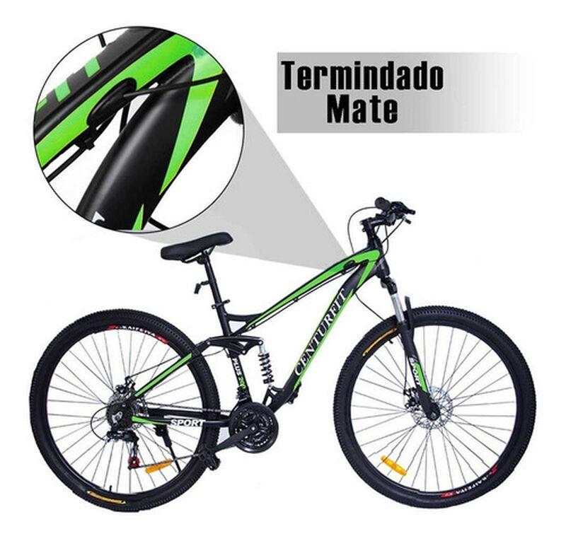 Bicicleta Aluminio Centurfit R29 21v Amarilla S... image number null