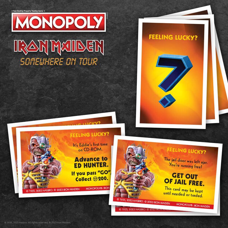 Juego De Mesa Usaopoly Monopoly Iron Maiden Con... image number null