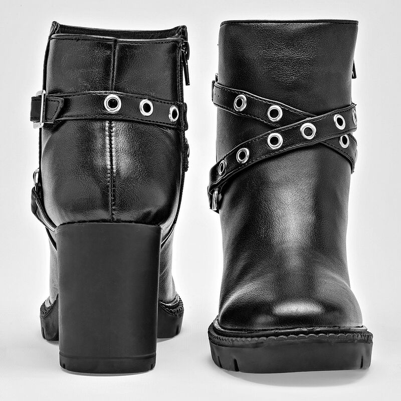 Been Class Bot&iacute;n para mujer negro image number null