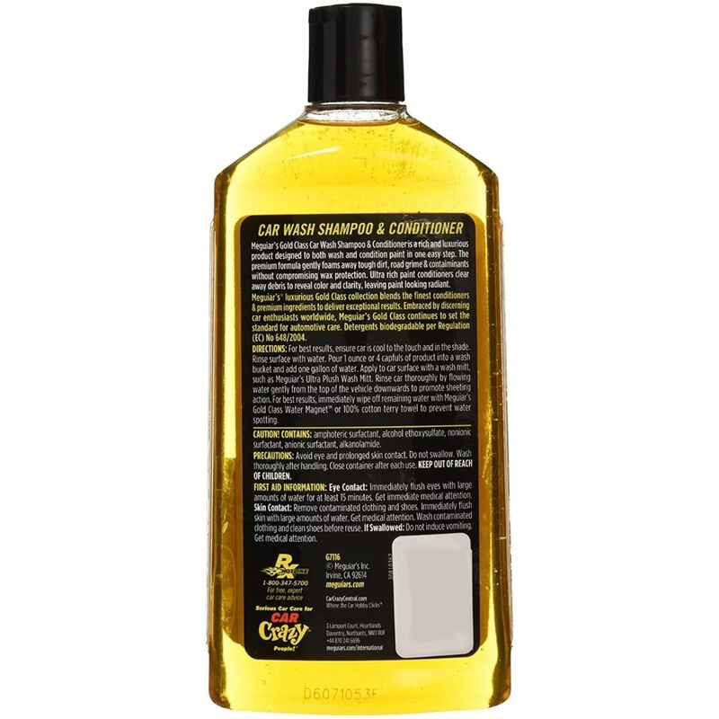 Meguiar's Shampoo Gold Class G7116 image number null