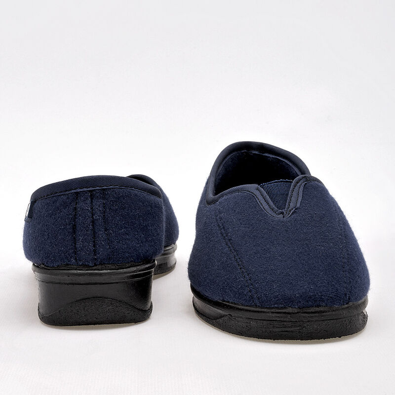 Mora Confort Pantufla para mujer marino image number null