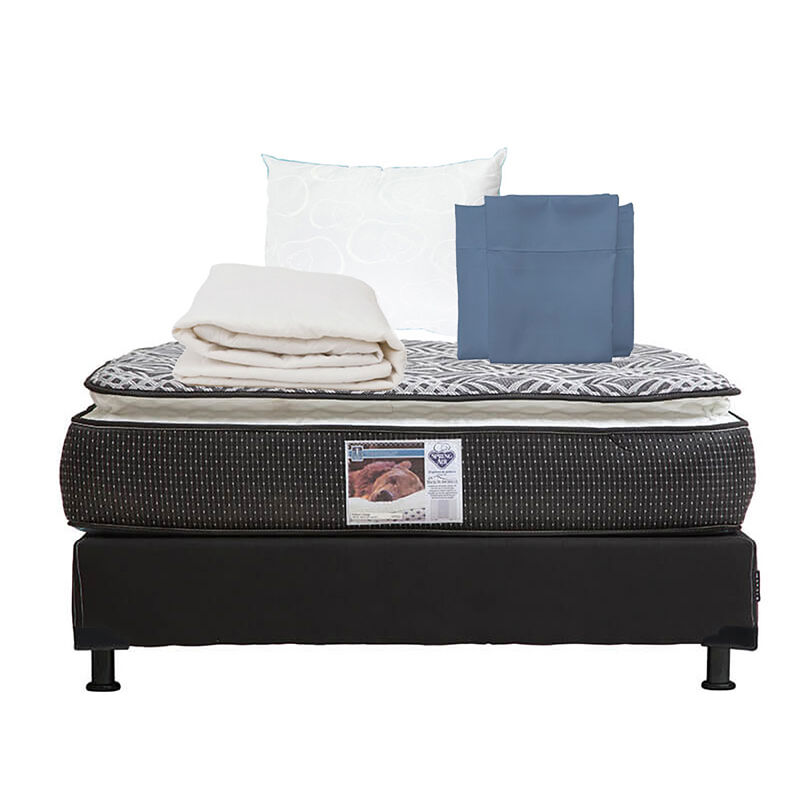 Colchón Queen Size Spring Air Omega + Box Dicas... image number null