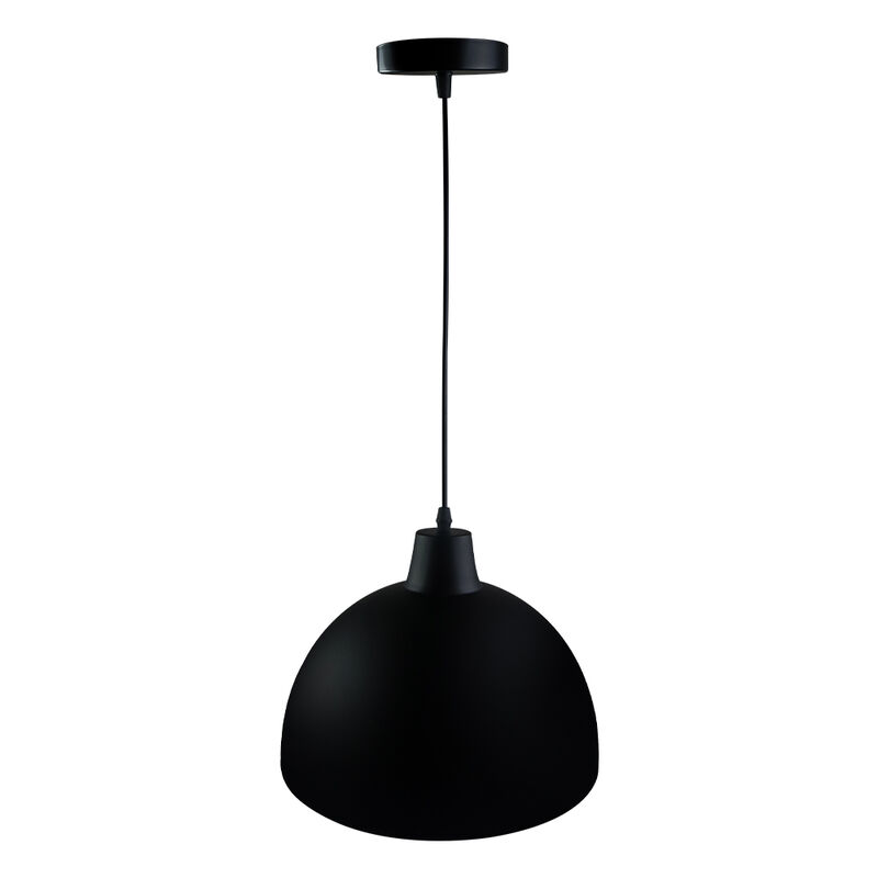 L&aacute;mpara Colgante Mitra 001 Negra Mil Luces image number null