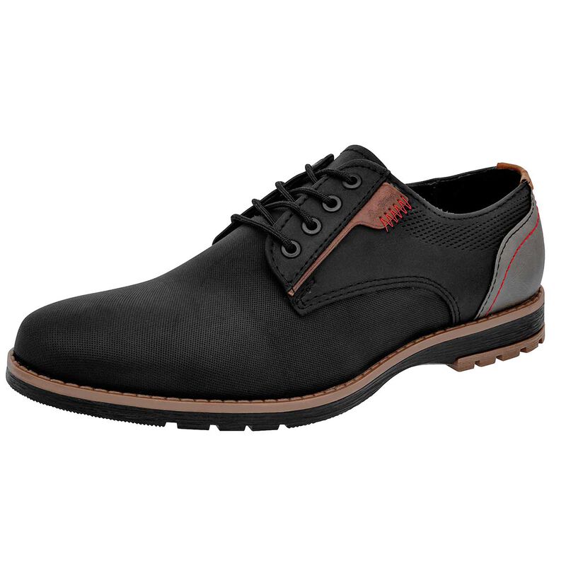 Negro Total Zapato casual para hombre negro gri... image number null