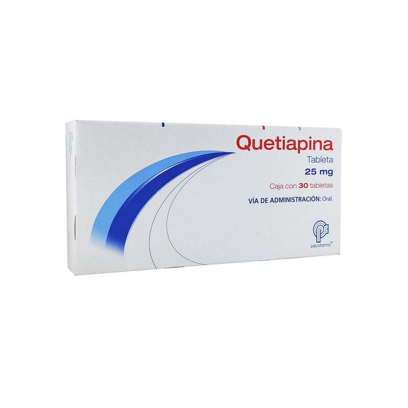 Quetiapina 25 Mg 30 Tableta(s) image number null