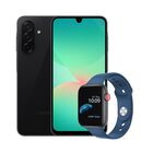 Combo Samsung Galaxy A26 5G 8+256 GB  Negro + Smartwatch T500