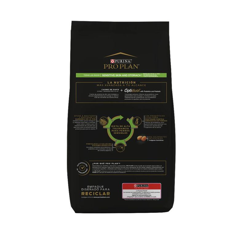 Pro Plan Sensitive Skin & Stomach Adulto 3.5 Kg image number null