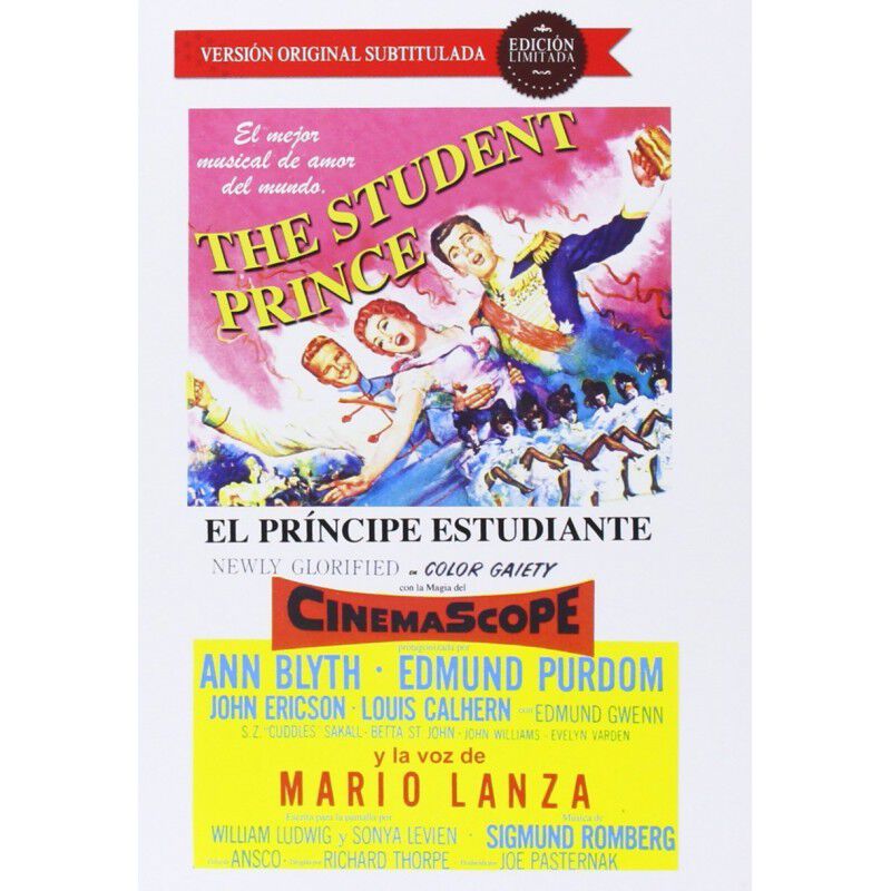El Pr&iacute;ncipe Estudiante Dvdr 1954 The Student Pr... image number null