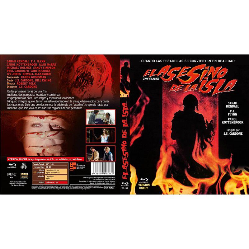 El Asesino De La Isla [blu-ray] (1981) The Slay... image number null