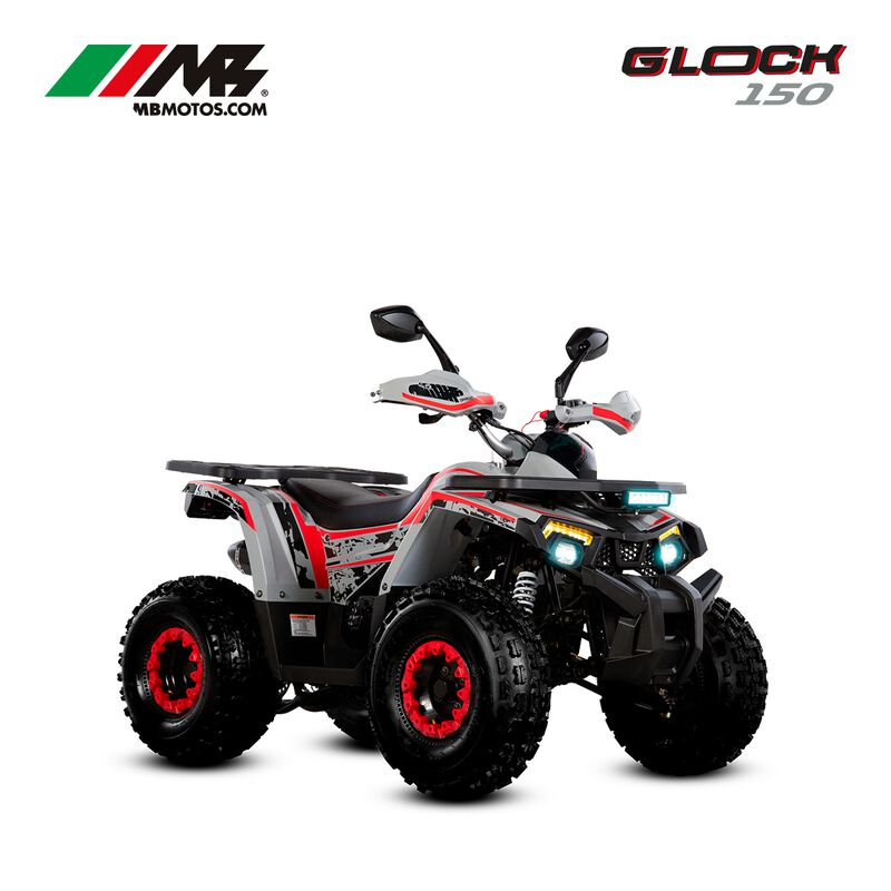 Cuatrimoto Mb Motos Glock 150 Gris image number null