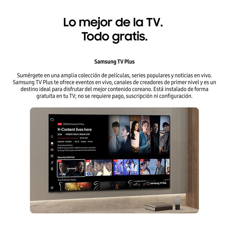Pantalla Samsung 43" Mini Led M70haf Vision Ai ... image number null