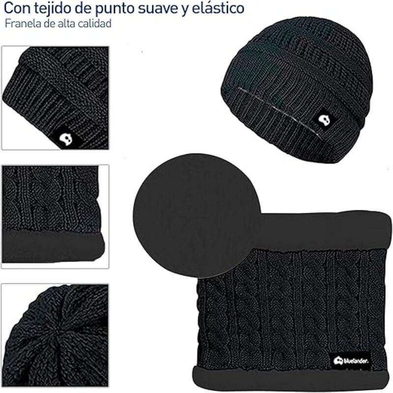 Juego de Gorro, Bufanda y Guantes para Niños Ne... image number null