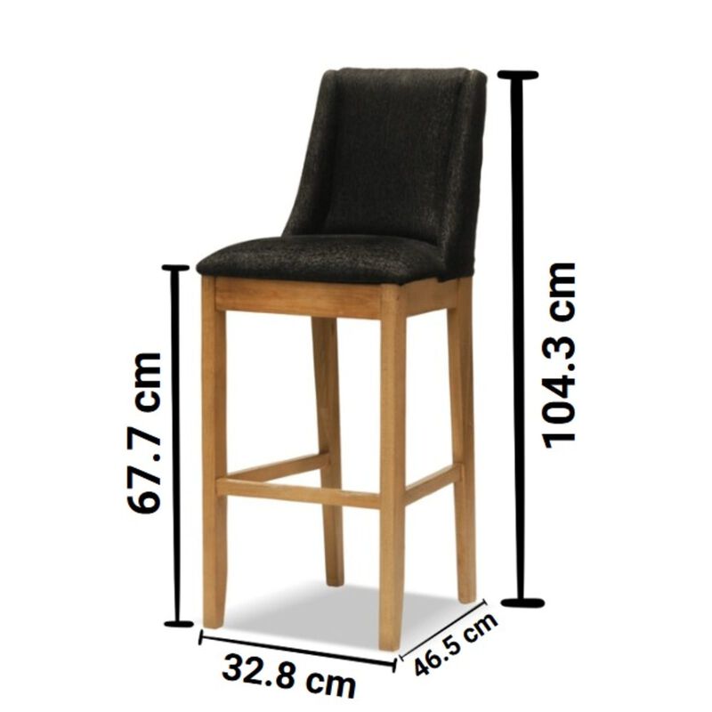 Set 2 Sillas para Barra Alto Nápoles, Elaborado... image number null