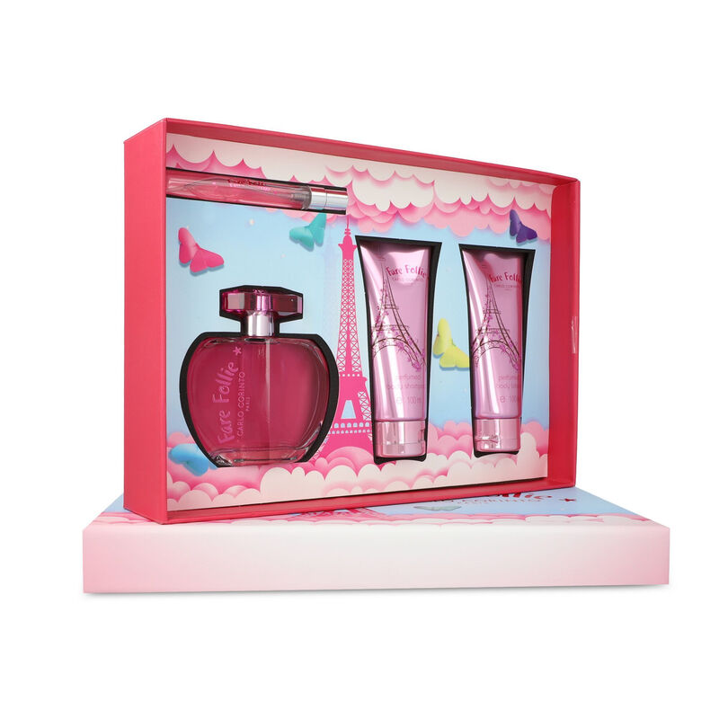Set Carlo Corinto Fare Follie 4pzs 100ml Edt Sp... image number null