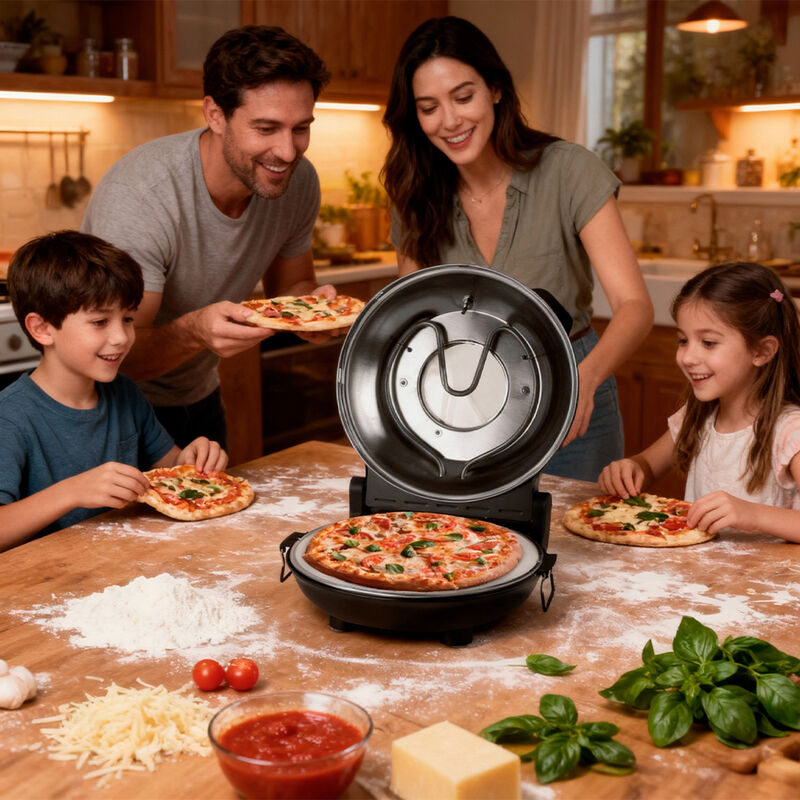 Horno El&eacute;ctrico para Pizza con Piedra Cer&aacute;mica ... image number null