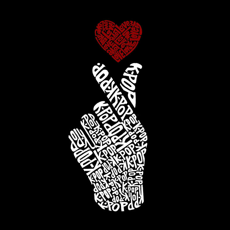 Sudadera Con Capucha Word Art Para Ni&ntilde;o - K-Pop... image number null