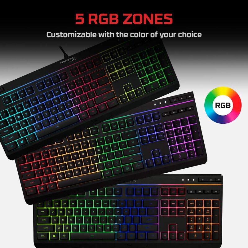 Teclado Gaming Hyperx Alloy Core Rgb Membrane B... image number null