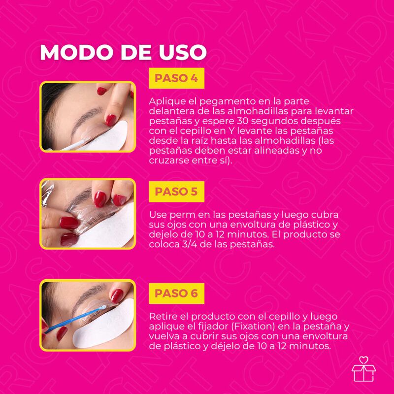 Kit Lash Lifting de Pesta&ntilde;as Rizado Marca Icons... image number null