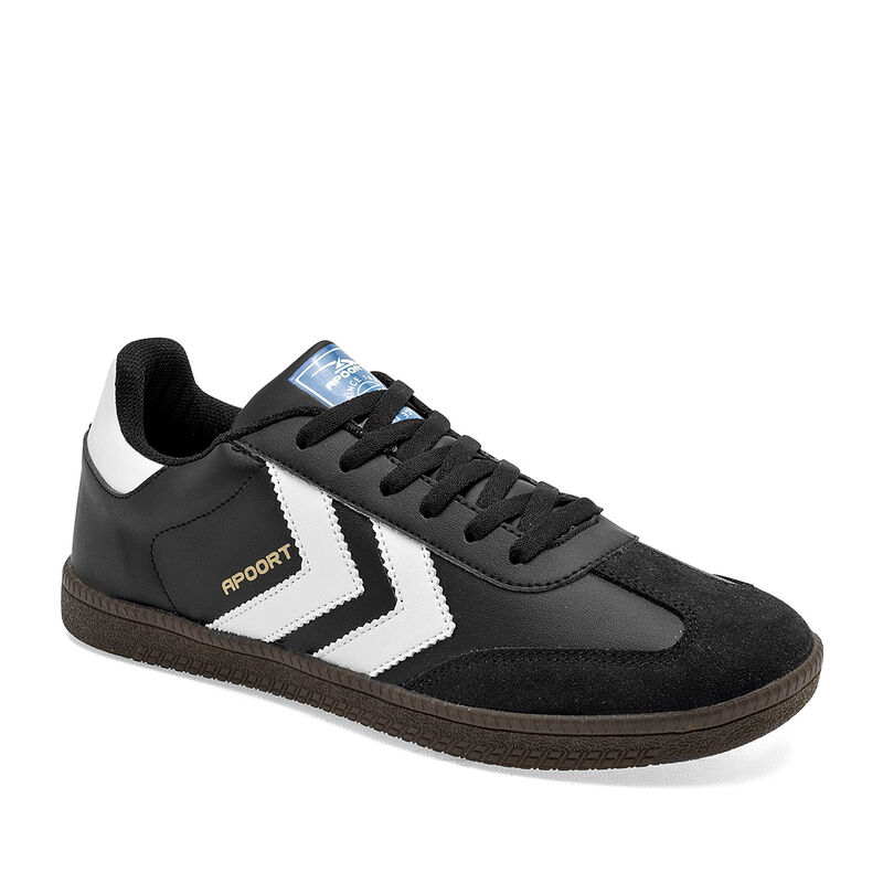 Apoort Tenis urbano para joven negro blanco image number null