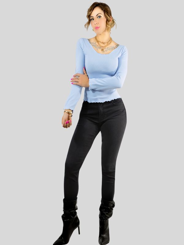 Set De 2 Sueter De Mujer Manga Larga Sueteres S... image number null