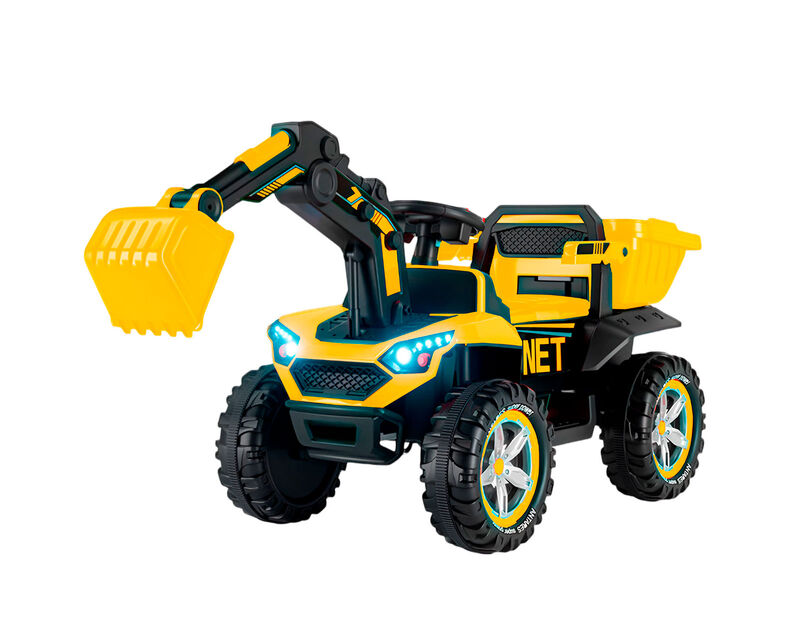 Excavadora El&eacute;ctrica Montable Juguete Infantil ... image number null