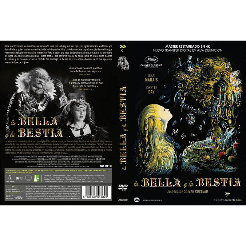 La Bella Y La Bestia (1946) [dvd] image number null