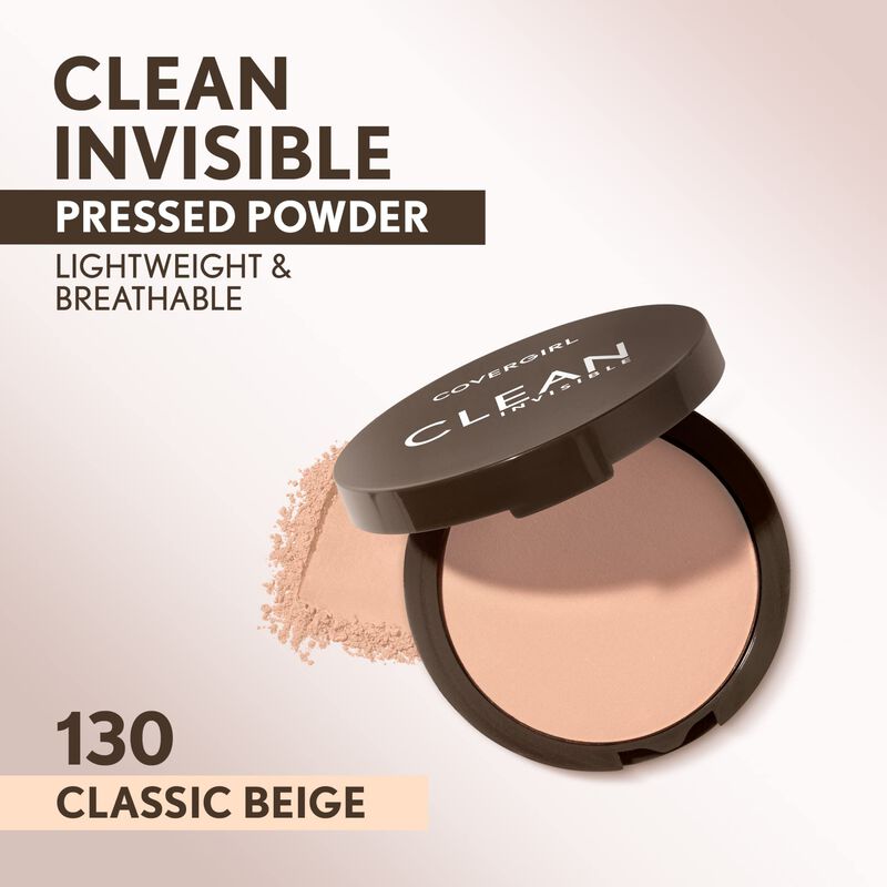 Polvo Prensado Covergirl Clean Invisible 130 Cl... image number null