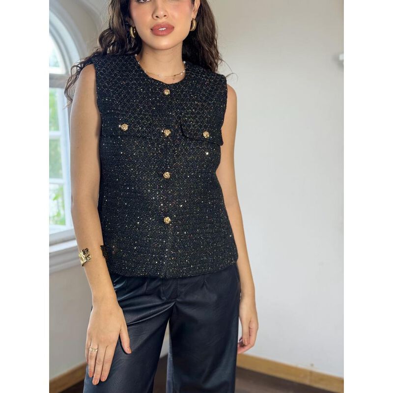 Chaleco Tweed image number null