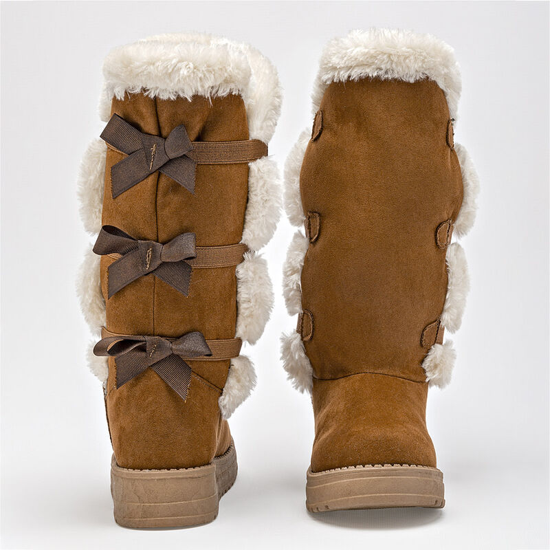 Rojo Cereza Bota para ni&ntilde;a. Camel image number null