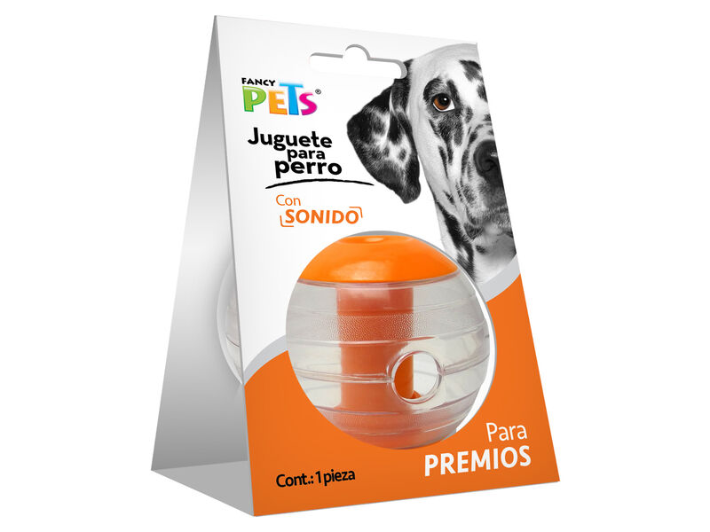 Fancy Pets Pelota para Premios con Sonido Para ... image number null