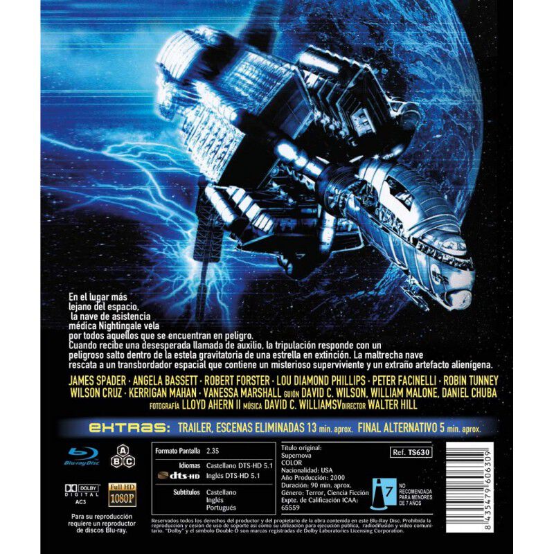 Supernova (el Fin Del Universo) [blu-ray.] (200... image number null