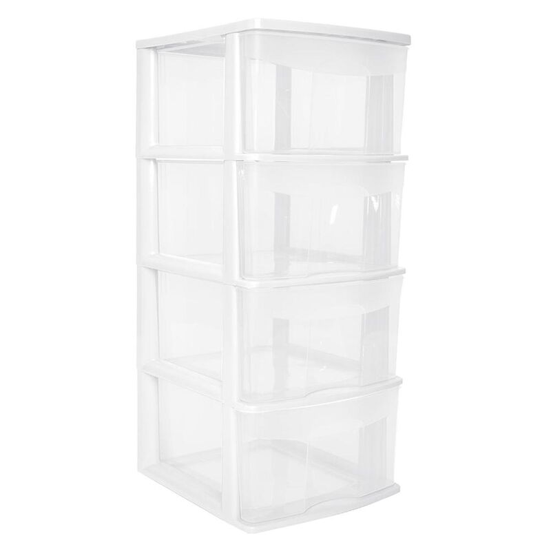 Caja Pl&aacute;stico Organizadora Cajonera 4 Cajones 8... image number null