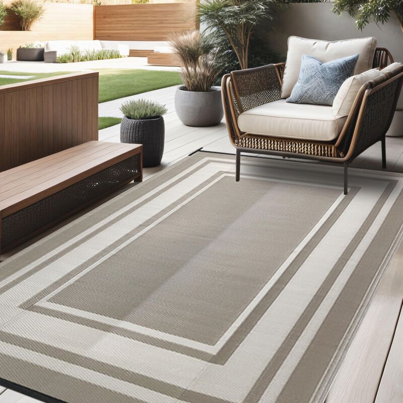 Alfombra Rurality 183x274 cm Impermeable Para E... image number null