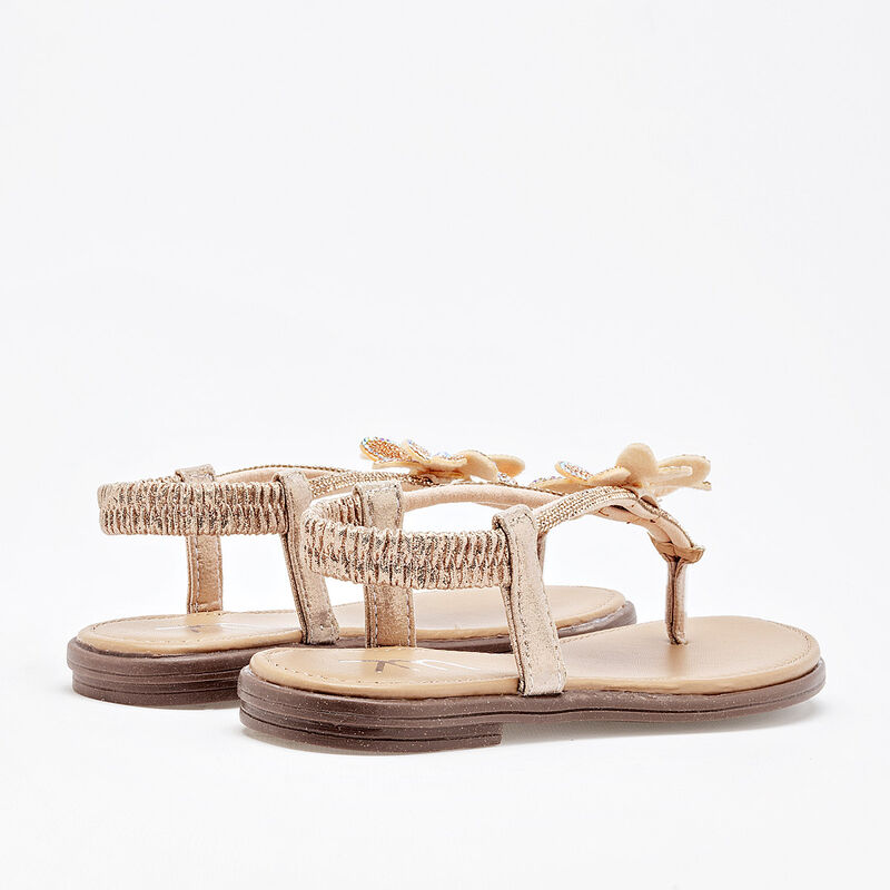 Top Moda Sandalia para mujer dorado rosa image number null