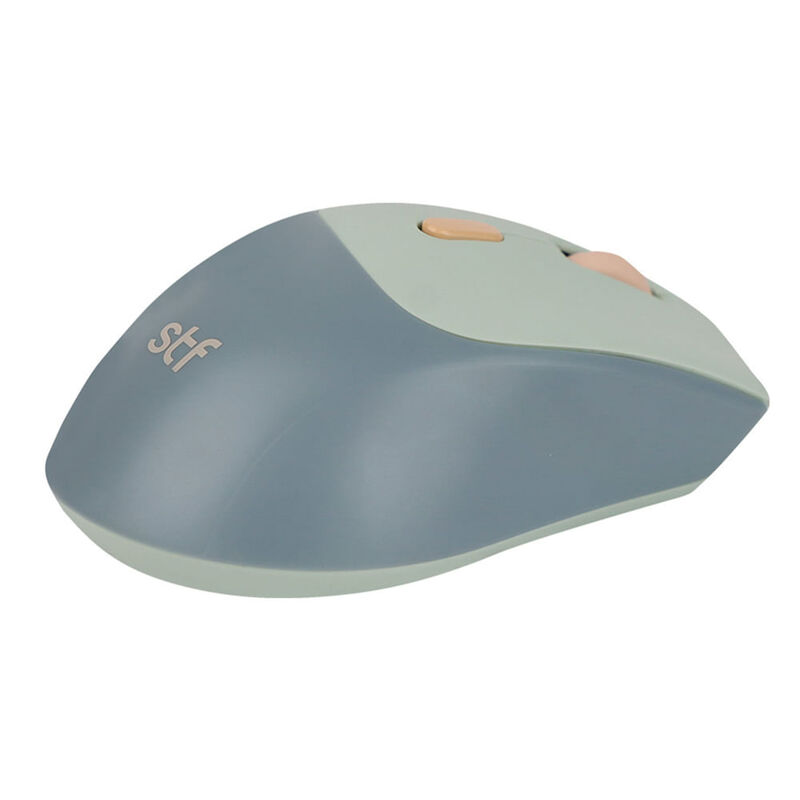 Stf Viva Mouse Inal&aacute;mbrico Dual Verde Menta image number null