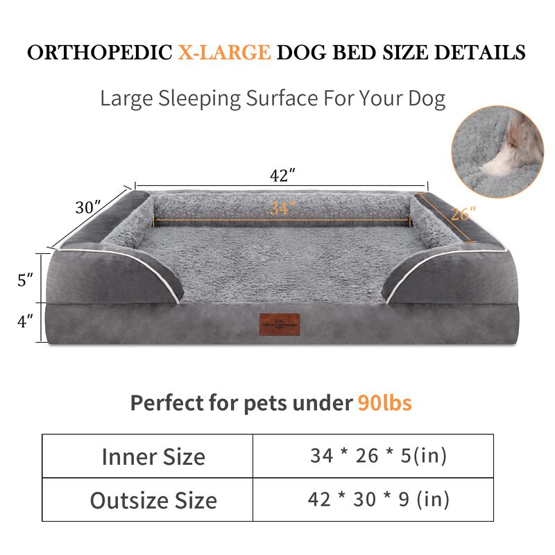Cama Para Perros Comfort Expression, Espuma Ort... image number null
