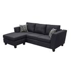 Sala Esquinera Caprice Modular Izquierda o Derecha Negro