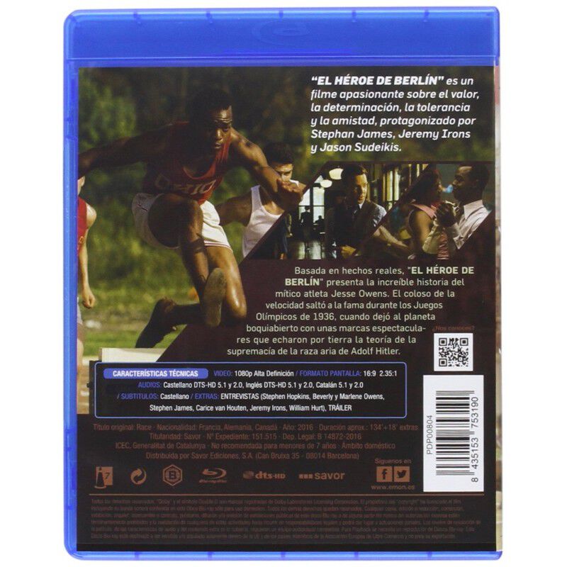 El H&eacute;roe De Berl&iacute;n [Blu-ray] image number null